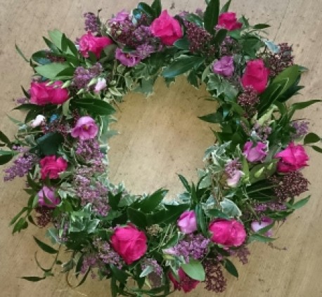 Biodegradable wreath