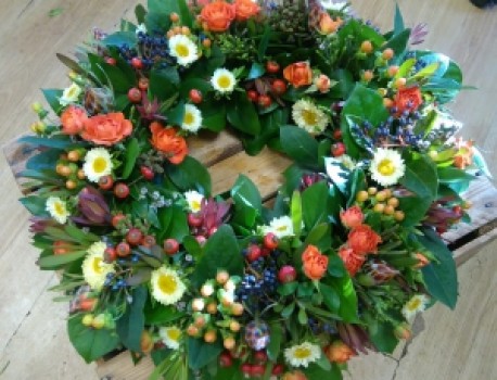 Mixed Autumn wreath