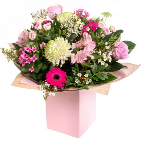 Traditional boxed bouquet