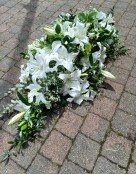 Full Lily Double Ended Spray